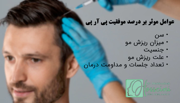 عوامل موثر بر موفقیت پی آر پی